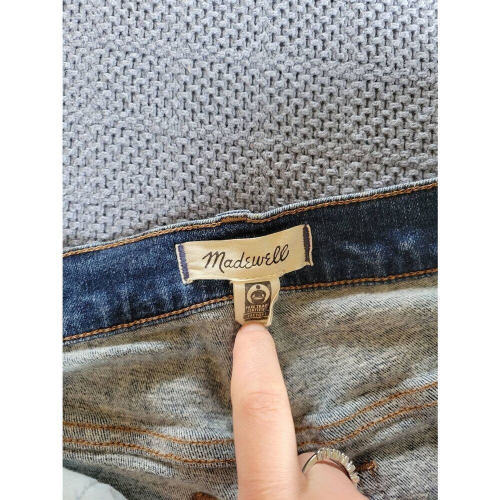 Madewell The Perfect Vintage Jean 28 Medium Wash High Rise Straight Stretch Deni - Picture 4 of 7